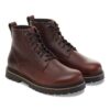 Highwood Lace Mid Men Leather Chocolate