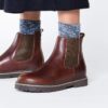 Highwood Slip on for kvinner i naturlig skinn