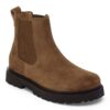 Highwood Slip on for kvinner i semsket skinn