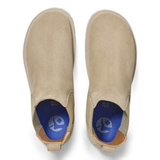 Highwood Slip on for kvinner i semsket skinn