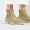 Highwood Slip on for kvinner i semsket skinn