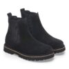 Highwood Slip on for kvinner i semsket skinn