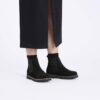 Highwood Slip on for kvinner i semsket skinn