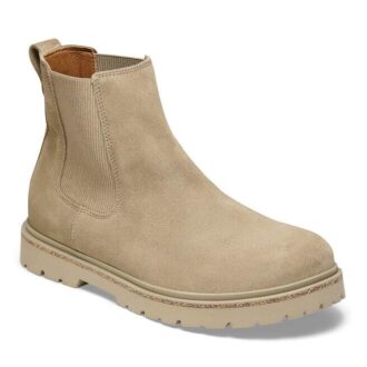 Highwood Slip-on for menn i semsket skinn