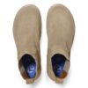 Highwood Slip-on for menn i semsket skinn