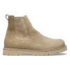 Highwood Slip-on for menn i semsket skinn