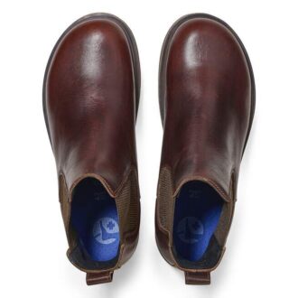 Highwood Slip-on for menn, skinn, sjokoladebrun