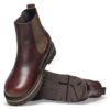 Highwood Slip-on for menn, skinn, sjokoladebrun