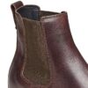 Highwood Slip-on for menn, skinn, sjokoladebrun