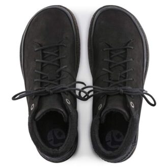 Honnef High Nubuck-lær svart