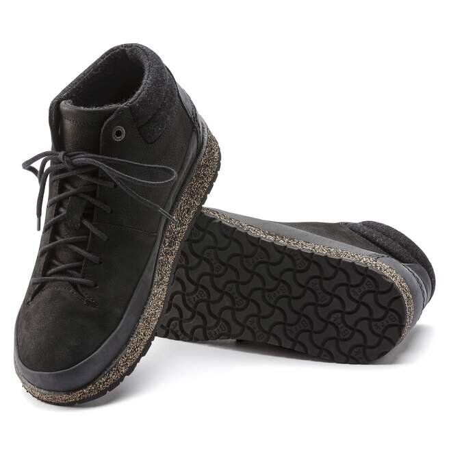 Honnef High Nubuck-lær svart Honnef High Nubuck-lær svart