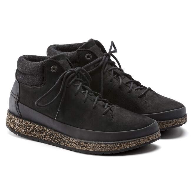 Honnef High Nubuck-lær svart Honnef High Nubuck-lær svart