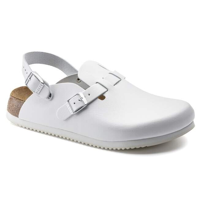 Kay Soft Footbed Leather White Kay Soft Footbed Leather White
