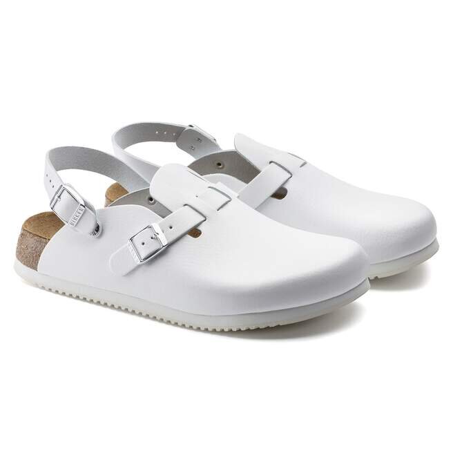 Kay Soft Footbed Leather White Kay Soft Footbed Leather White