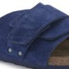 Kyoto Nubuck Leather Desert Buck Indigo Blue