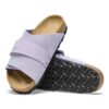 Kyoto Suede Leather Purple Fog