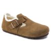 London Shearling Suede Leather London Shearling Suede Leather