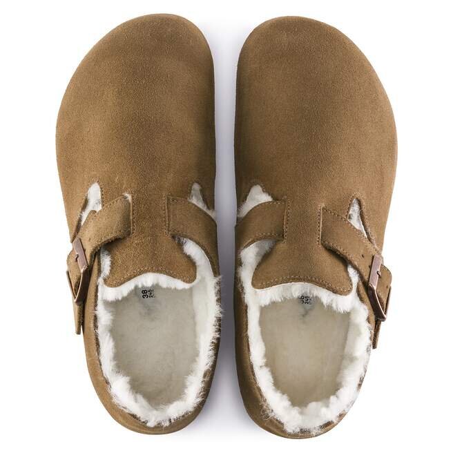 London Shearling Suede Leather London Shearling Suede Leather