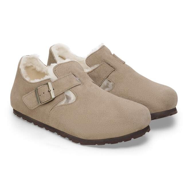 London Shearling Suede Leather London Shearling Suede Leather