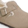 London Shearling Suede Leather London Shearling Suede Leather