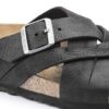 Lugano oljet skinn Camberra Old Black