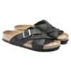 Lugano oljet skinn Camberra Old Black