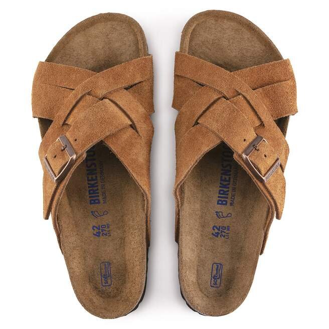 Lugano Soft Footbed i semsket skinn Lugano Soft Footbed i semsket skinn