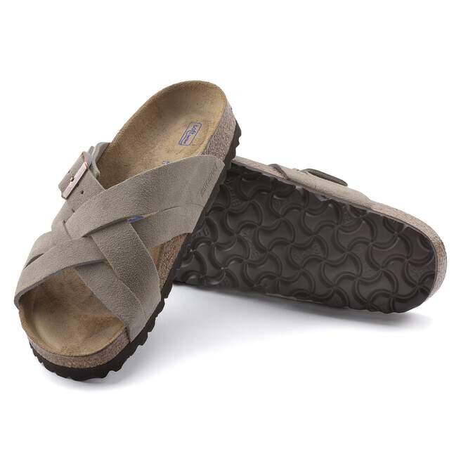 Lugano Soft Footbed i semsket skinn Lugano Soft Footbed i semsket skinn