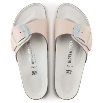 Madrid Big Buckle Leather Light Rose