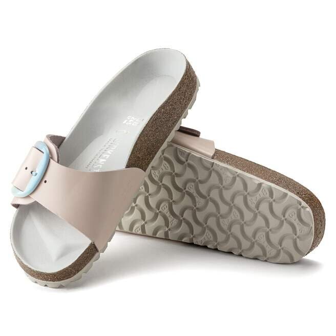 Madrid Big Buckle Leather Light Rose Madrid Big Buckle Leather Light Rose