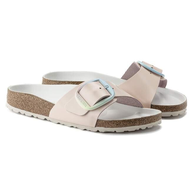 Madrid Big Buckle Leather Light Rose Madrid Big Buckle Leather Light Rose