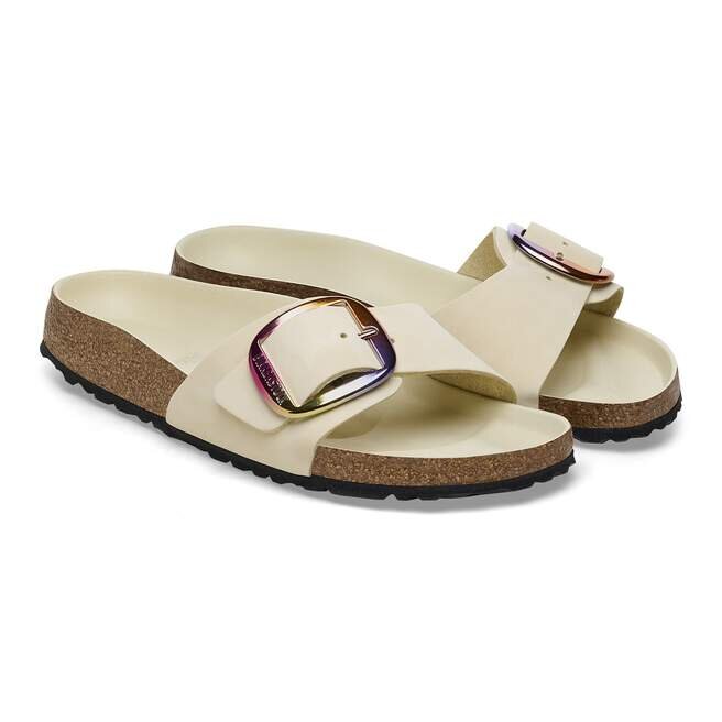Madrid Big Buckle naturlig nubucklær Madrid Big Buckle naturlig nubucklær