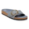 Madrid Big Buckle, naturlig oljet skinn