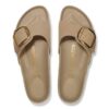 Madrid Big Buckle, naturlig oljet skinn