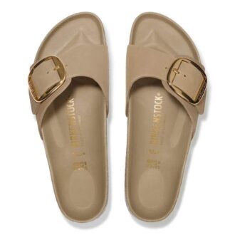 Madrid Big Buckle, naturlig oljet skinn