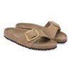 Madrid Big Buckle, naturlig oljet skinn