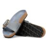 Madrid Big Buckle, naturlig oljet skinn