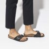 Madrid Big Buckle, naturlig oljet skinn