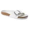 Madrid Big Buckle naturlig skinn