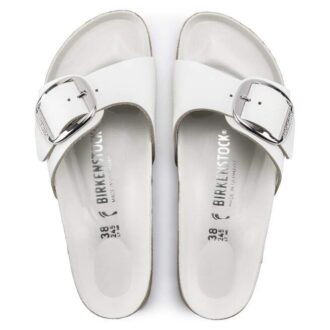 Madrid Big Buckle naturlig skinn