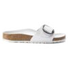 Madrid Big Buckle naturlig skinn