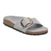 Madrid Big Buckle naturlig skinnlakk