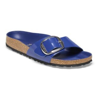Madrid Big Buckle naturlig skinnlakk
