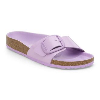 Madrid Big Buckle naturlig skinnlakk