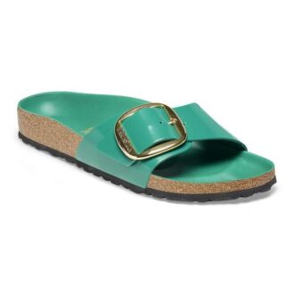 Madrid Big Buckle naturlig skinnlakk