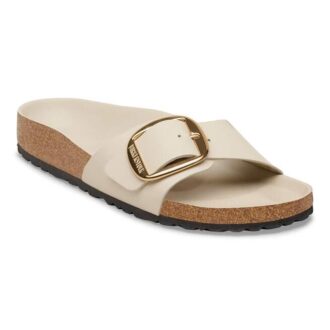 Madrid Big Buckle naturlig skinnlakk