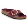 Madrid Big Buckle naturlig skinnlakk
