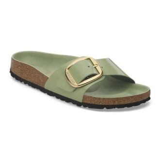 Madrid Big Buckle naturlig skinnlakk