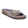 Madrid Big Buckle naturlig skinnlakk