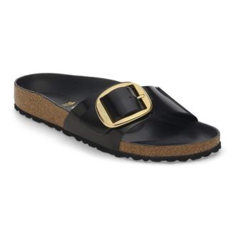 Madrid Big Buckle naturlig skinnlakk